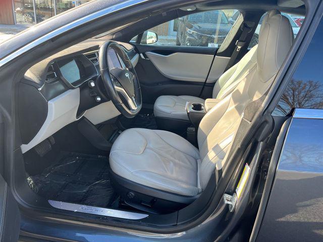 used 2015 Tesla Model S car, priced at $17,300