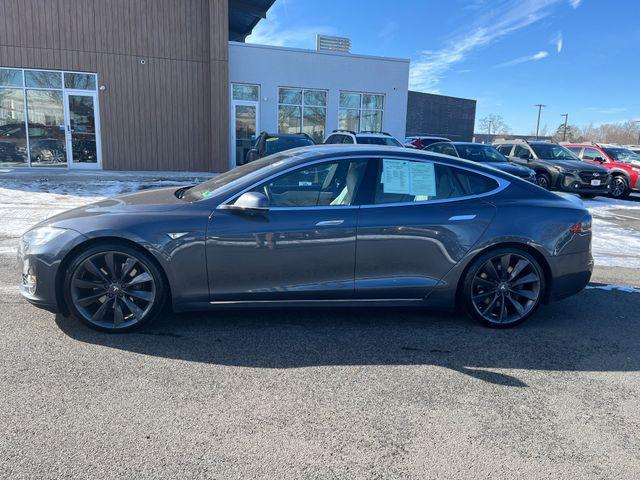 used 2015 Tesla Model S car, priced at $17,300