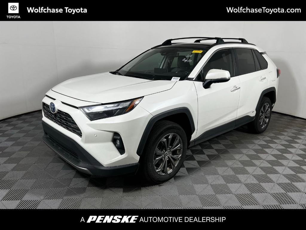 used 2022 Toyota RAV4 Hybrid car, priced at $33,097