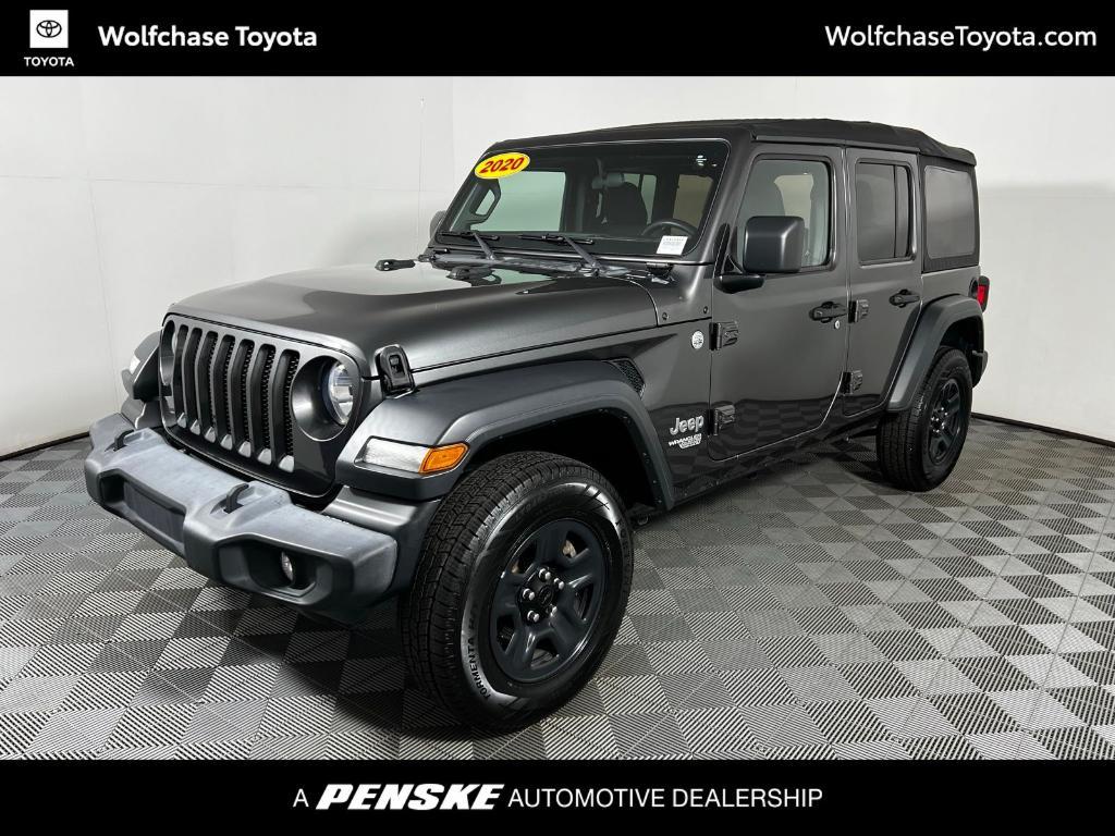 used 2020 Jeep Wrangler Unlimited car, priced at $25,981