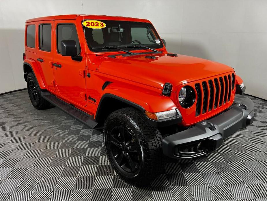 used 2023 Jeep Wrangler car, priced at $40,363