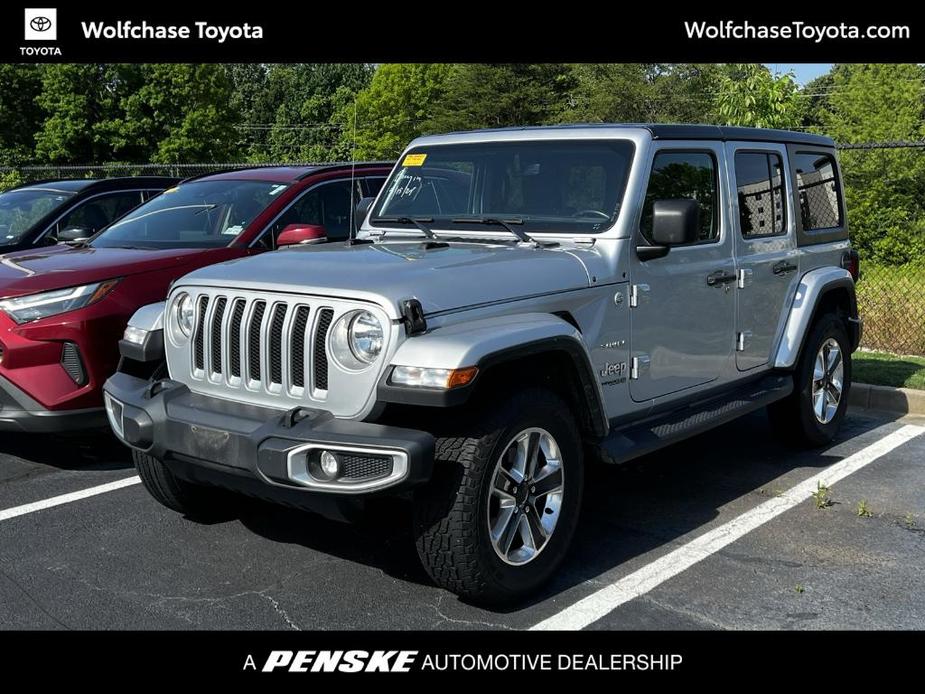 used 2022 Jeep Wrangler Unlimited car, priced at $38,272