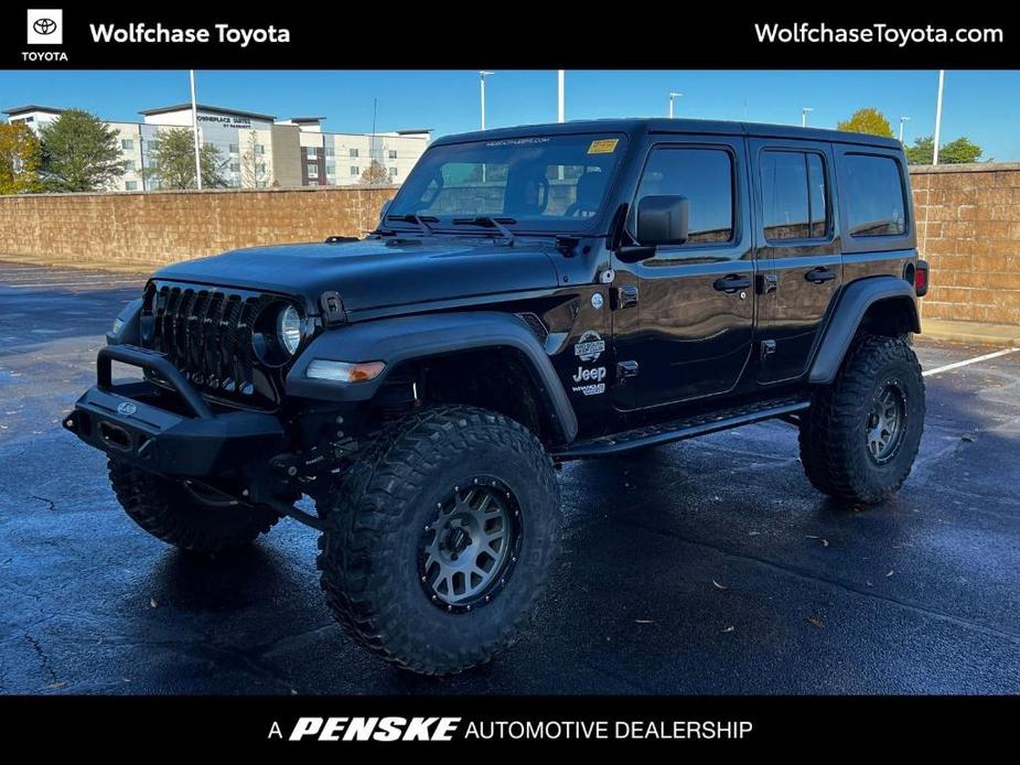 used 2018 Jeep Wrangler Unlimited car, priced at $23,903