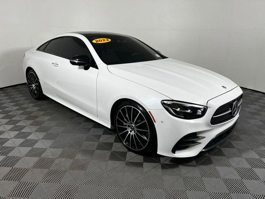 used 2022 Mercedes-Benz E-Class car, priced at $42,990