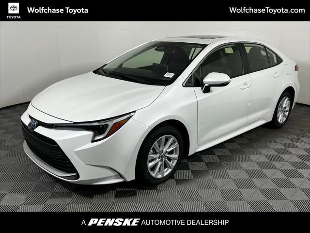 new 2025 Toyota Corolla Hybrid car, priced at $30,368