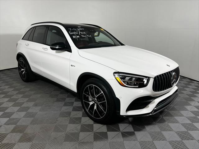 used 2022 Mercedes-Benz AMG GLC 43 car, priced at $44,148