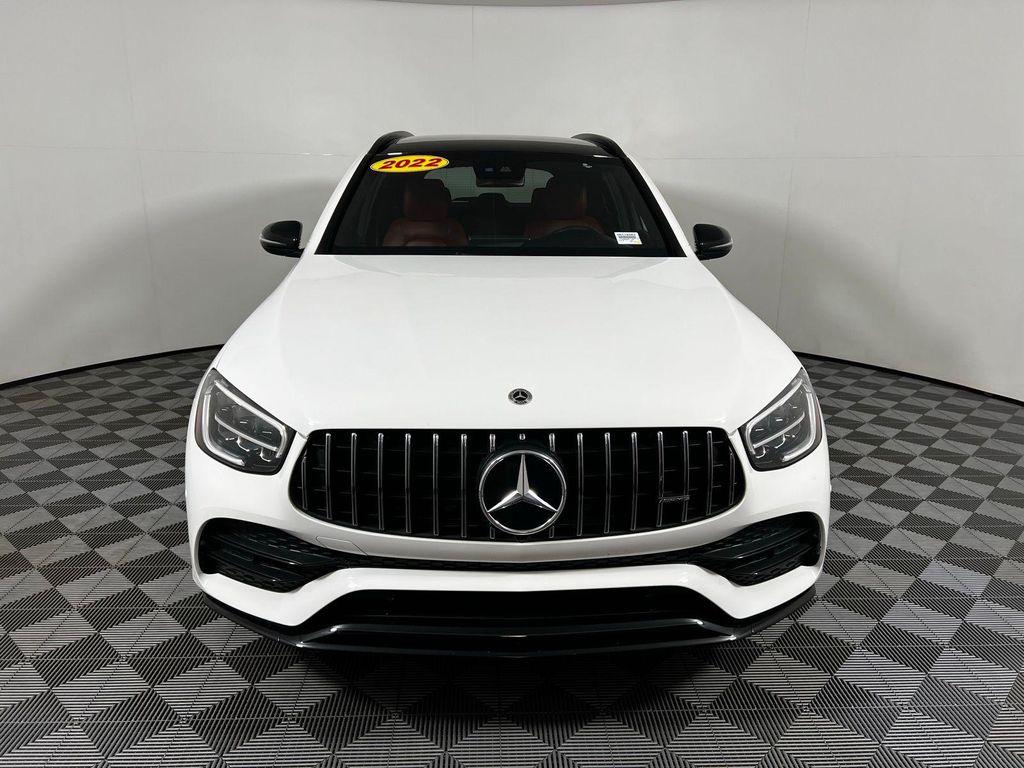 used 2022 Mercedes-Benz AMG GLC 43 car, priced at $37,321