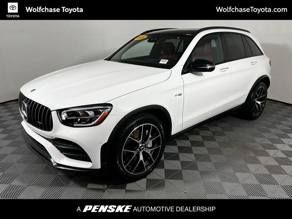 used 2022 Mercedes-Benz AMG GLC 43 car, priced at $37,321