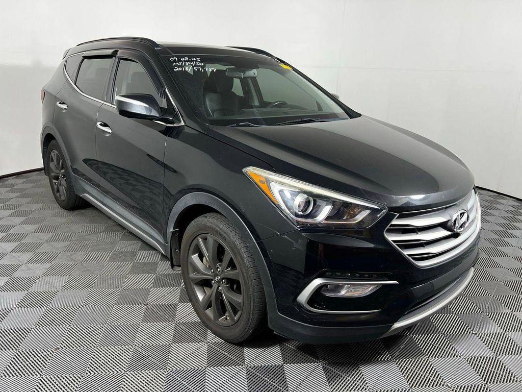 used 2018 Hyundai Santa Fe Sport car, priced at $17,988