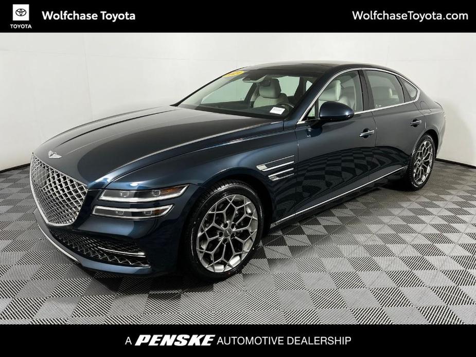 used 2021 Genesis G80 car, priced at $32,786