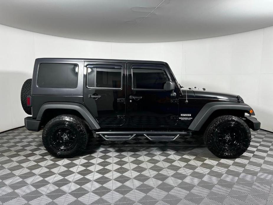 used 2016 Jeep Wrangler Unlimited car, priced at $22,514