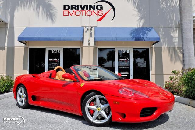 used 2001 Ferrari 360 Spider car, priced at $122,900