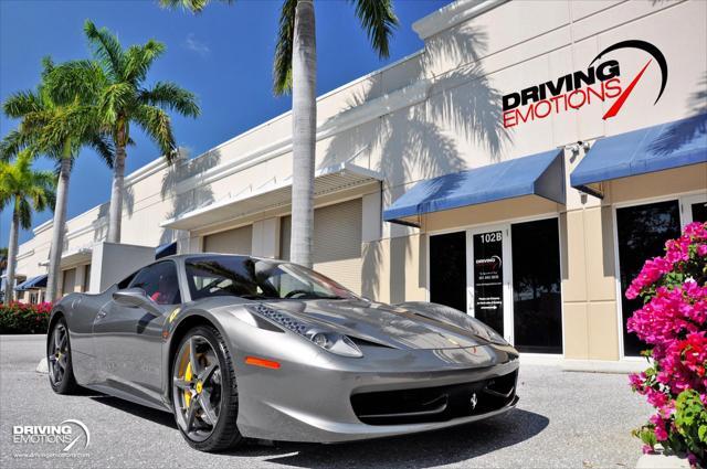 used 2011 Ferrari 458 Italia car, priced at $217,900