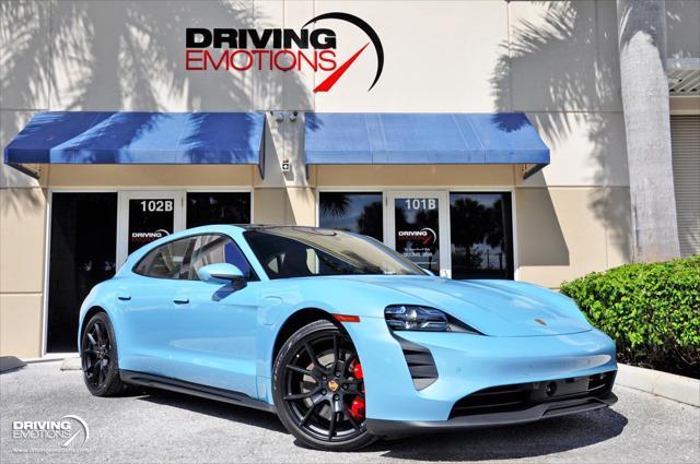 used 2024 Porsche Taycan Cross Turismo car, priced at $119,900