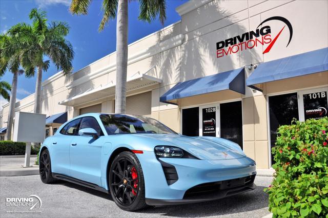 used 2024 Porsche Taycan Cross Turismo car, priced at $119,900