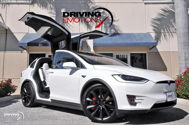 used 2020 Tesla Model X car, priced at $69,900
