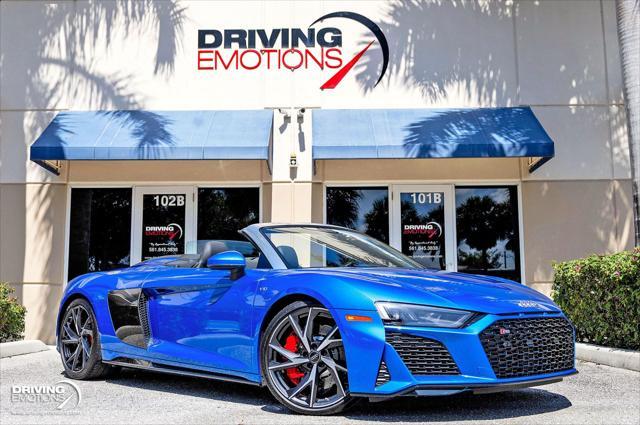 used 2023 Audi R8 car, priced at $192,900
