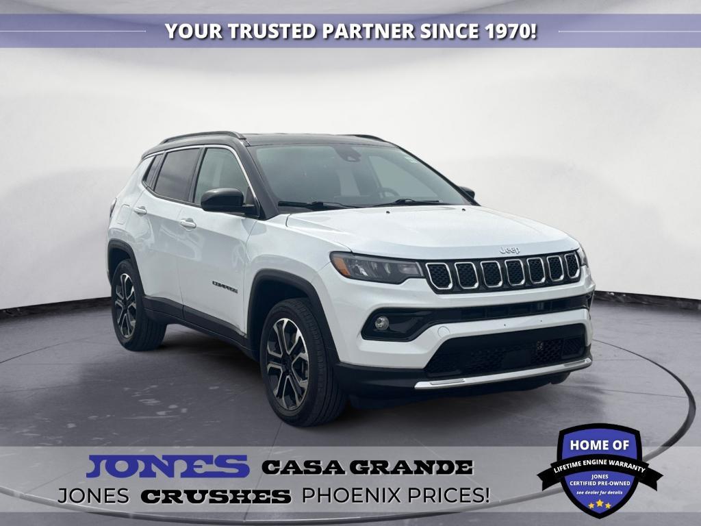 used 2023 Jeep Compass car, priced at $25,810