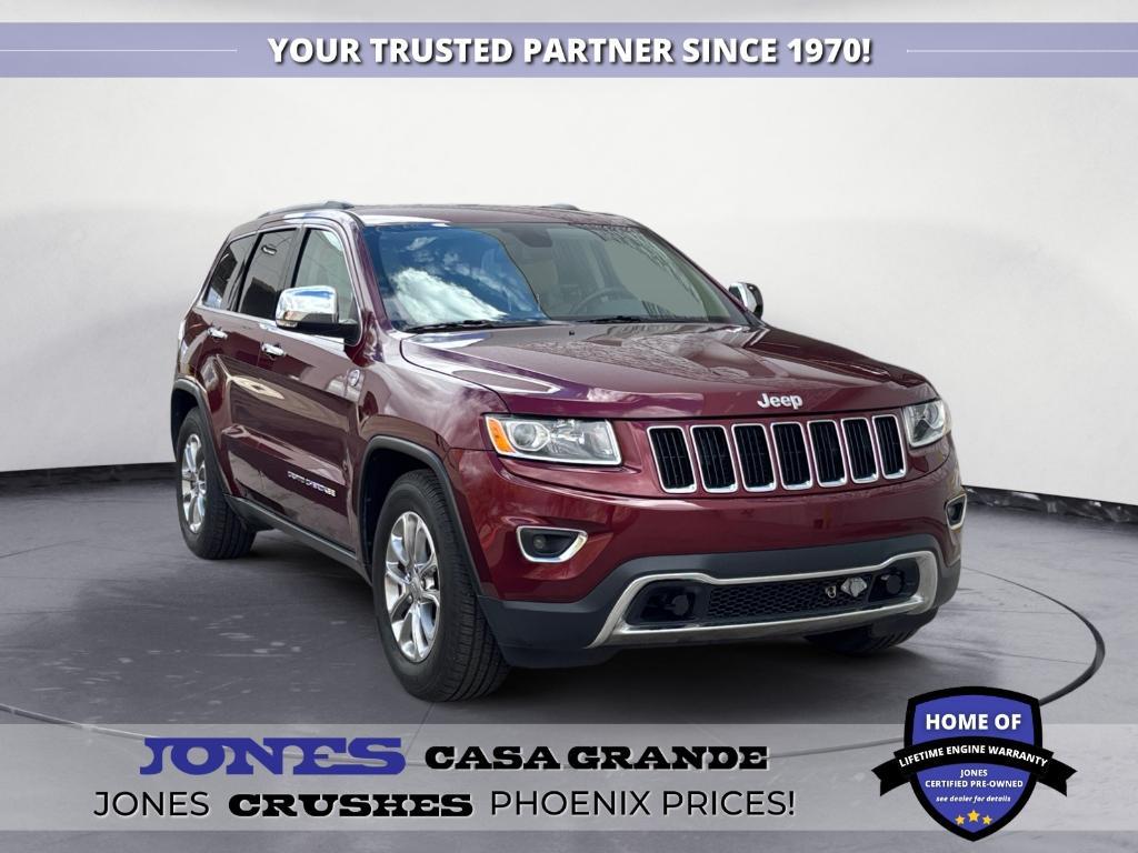 used 2016 Jeep Grand Cherokee car, priced at $16,480