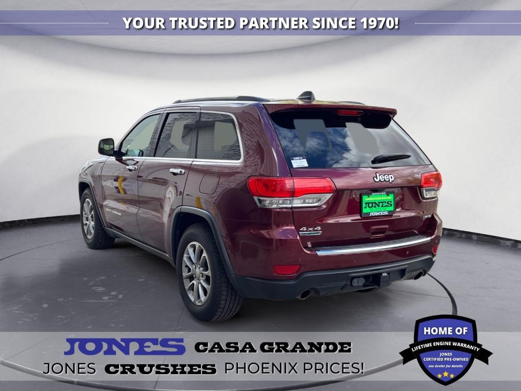 used 2016 Jeep Grand Cherokee car, priced at $16,480