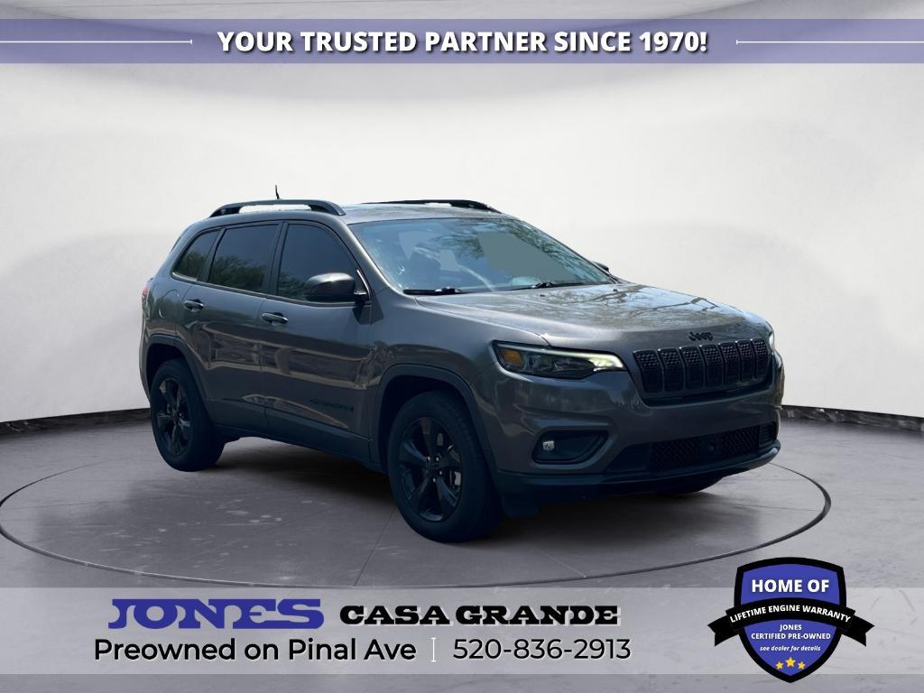 used 2021 Jeep Cherokee car, priced at $19,849