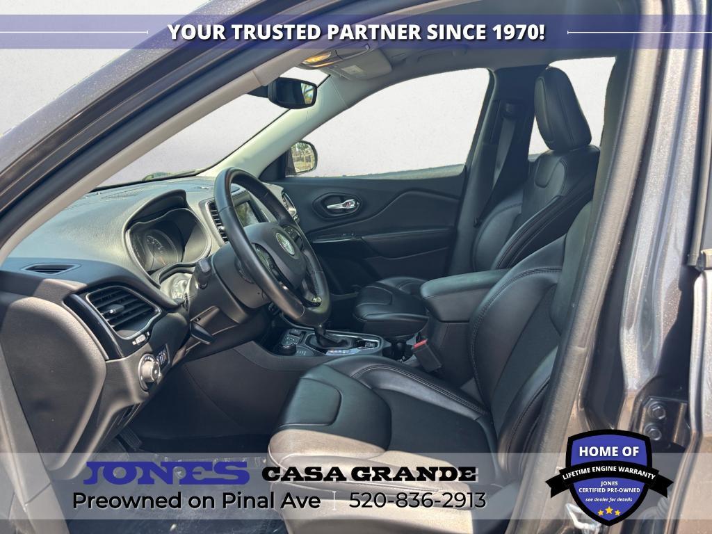 used 2021 Jeep Cherokee car, priced at $19,849