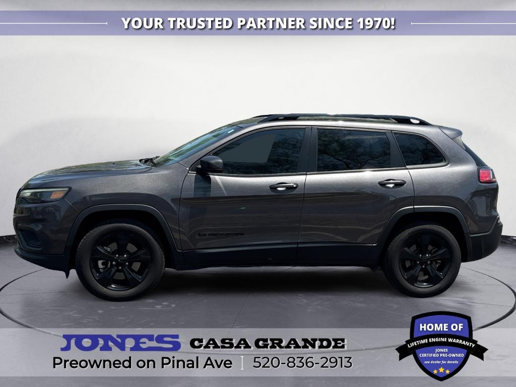 used 2021 Jeep Cherokee car, priced at $19,849