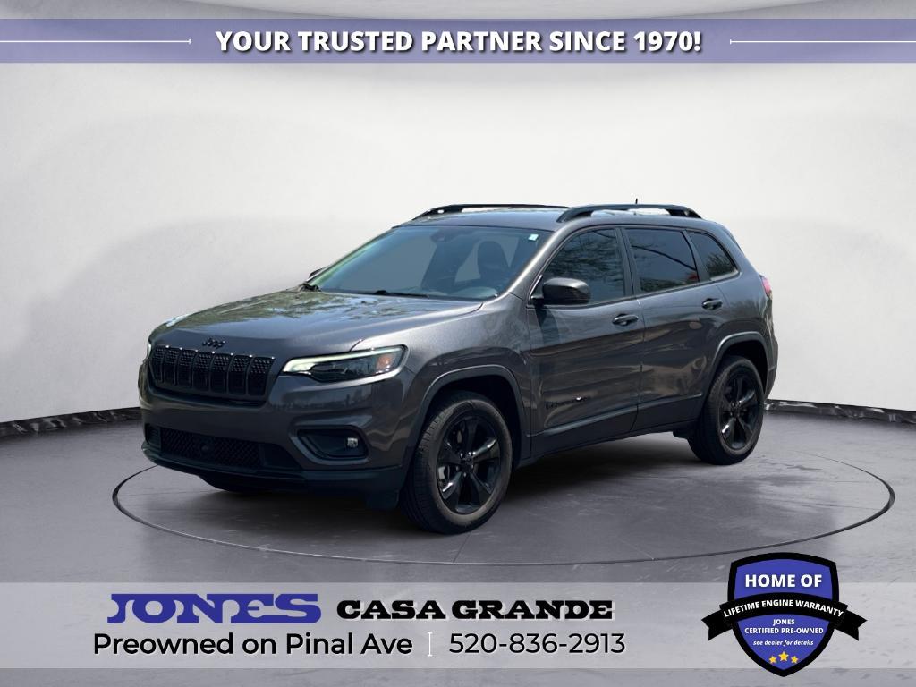 used 2021 Jeep Cherokee car, priced at $19,899