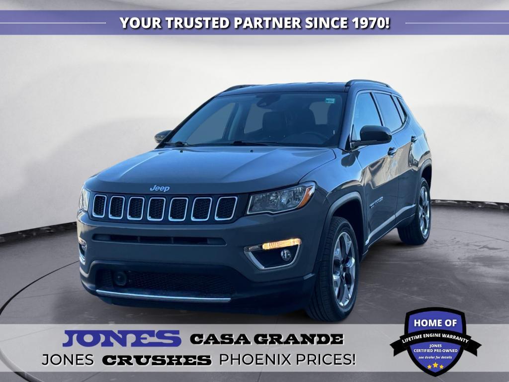 used 2021 Jeep Compass car, priced at $21,085