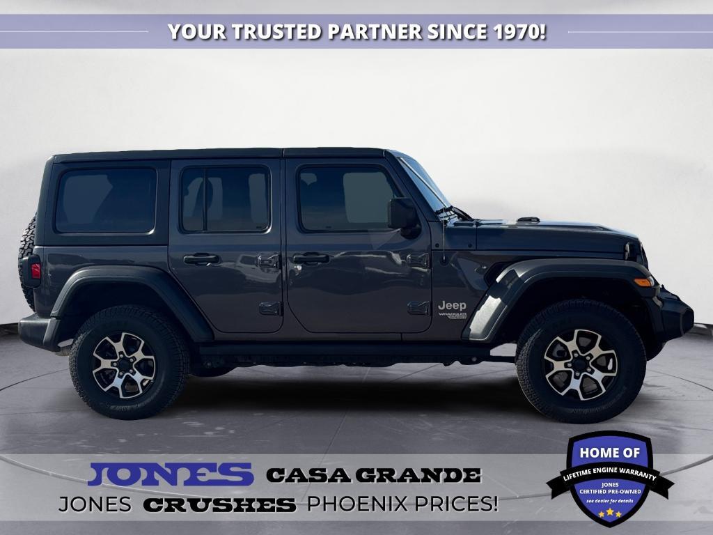 used 2020 Jeep Wrangler Unlimited car, priced at $28,778