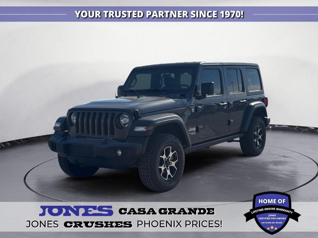 used 2020 Jeep Wrangler Unlimited car, priced at $28,778