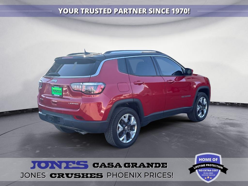 used 2018 Jeep Compass car, priced at $21,999