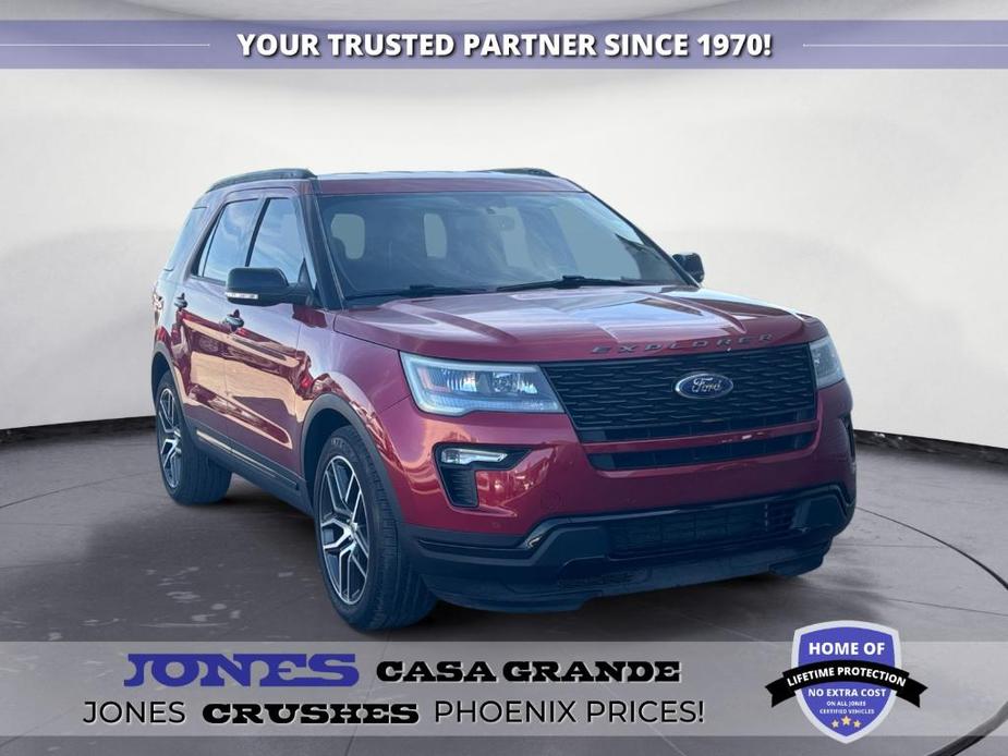 used 2018 Ford Explorer car, priced at $28,760