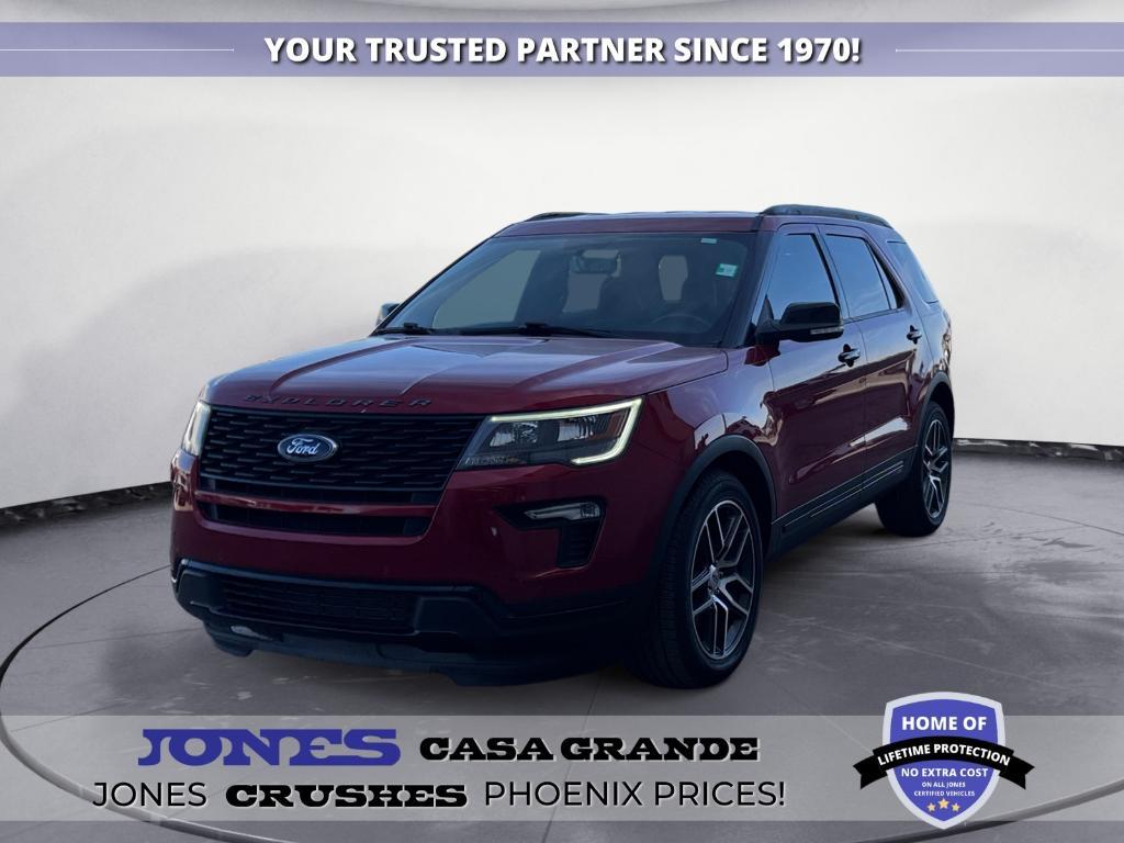 used 2018 Ford Explorer car, priced at $28,760