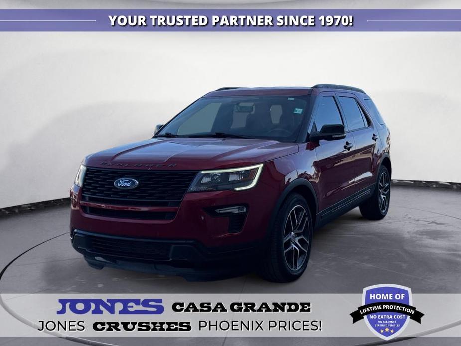 used 2018 Ford Explorer car, priced at $28,760