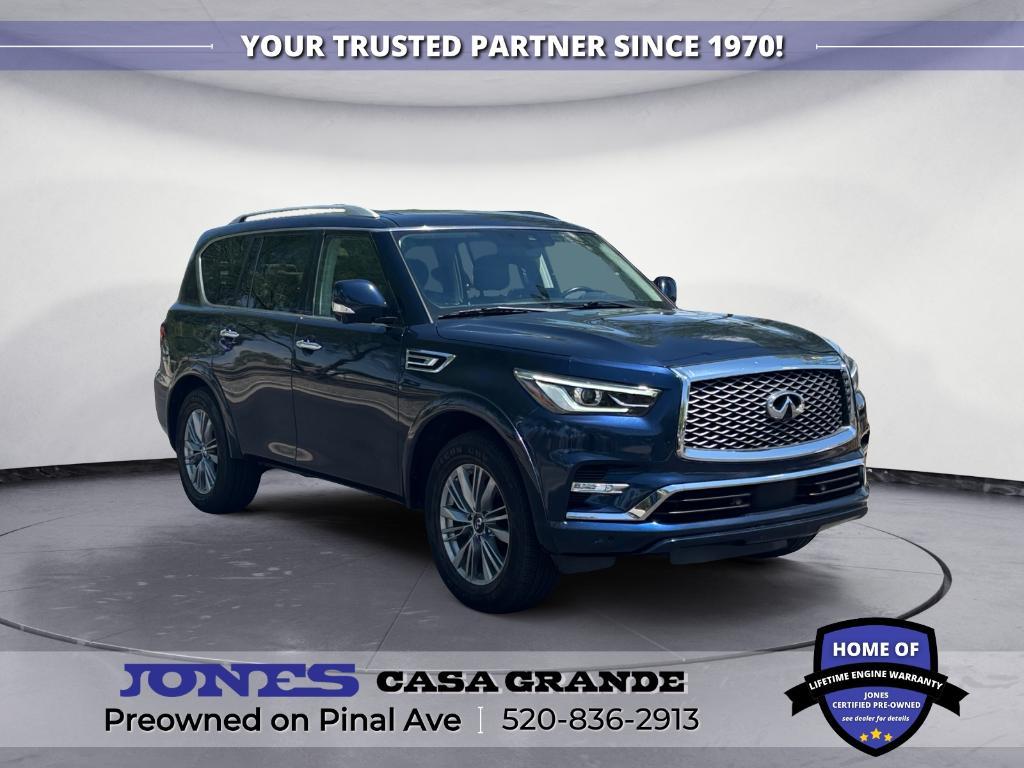 used 2022 INFINITI QX80 car, priced at $33,999