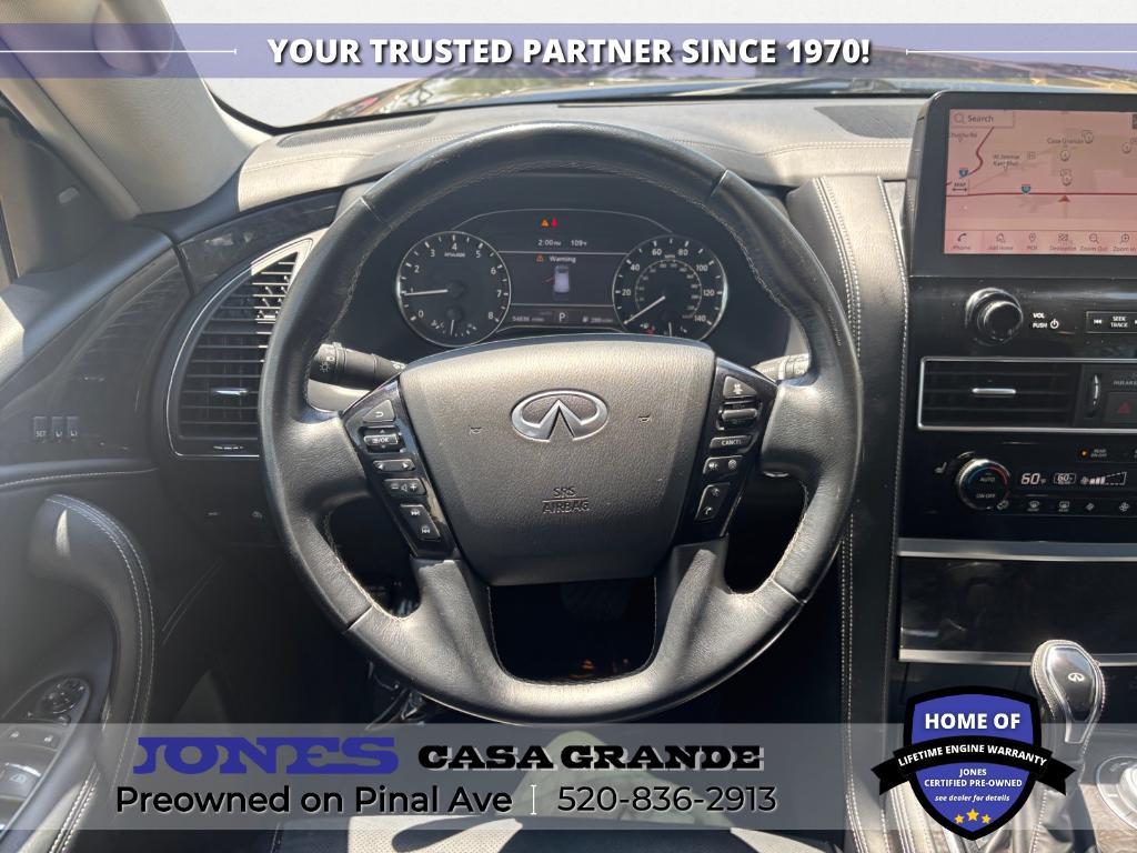 used 2022 INFINITI QX80 car, priced at $33,999