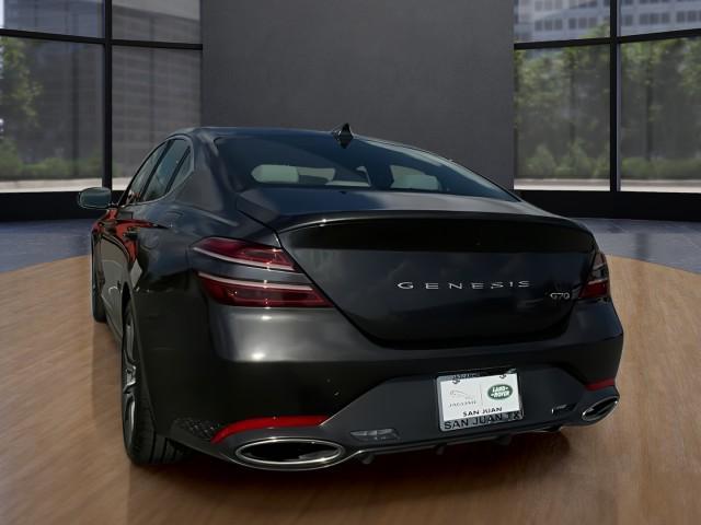 used 2024 Genesis G70 car, priced at $28,995