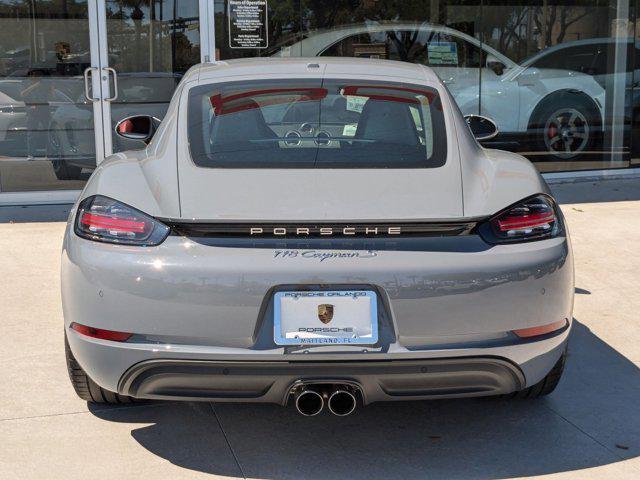 new 2025 Porsche 718 Cayman car, priced at $104,295