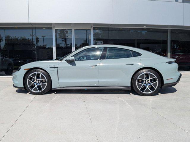 new 2025 Porsche Taycan car, priced at $136,605