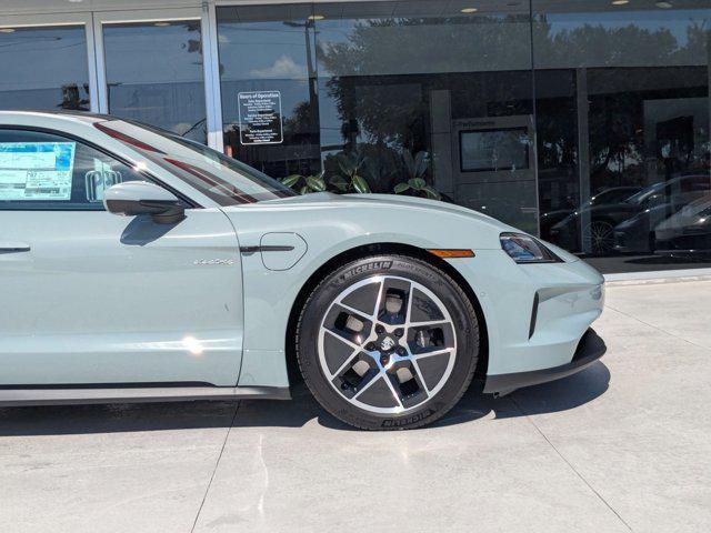 new 2025 Porsche Taycan car, priced at $136,605