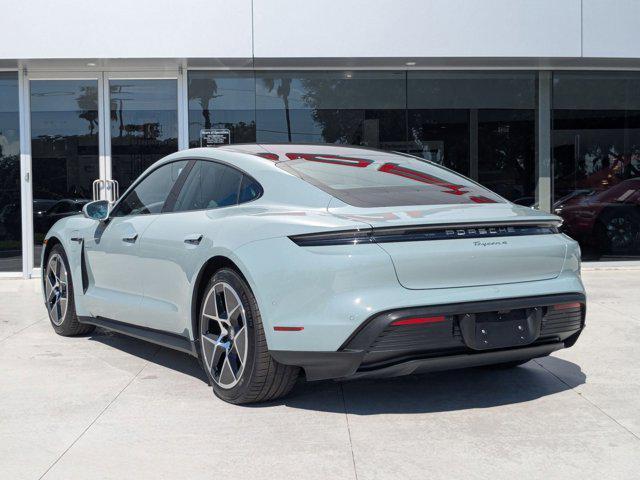 new 2025 Porsche Taycan car, priced at $136,605