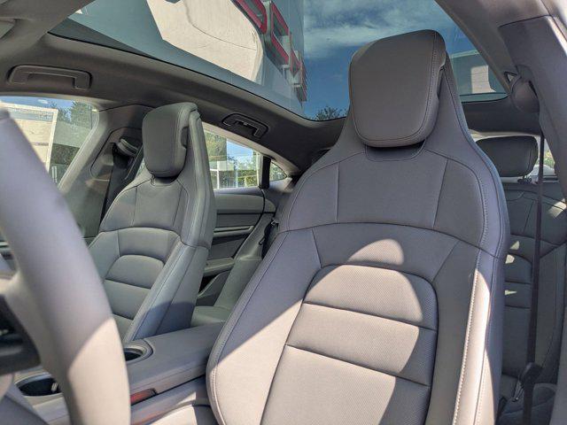 new 2025 Porsche Taycan car, priced at $136,605