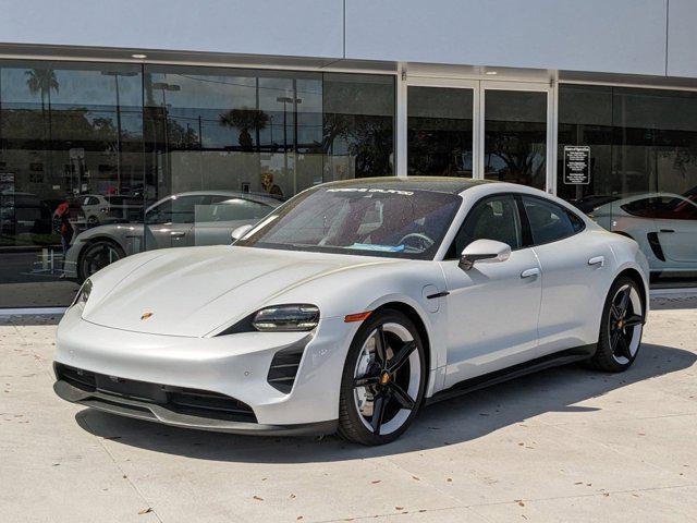 new 2023 Porsche Taycan car, priced at $173,450