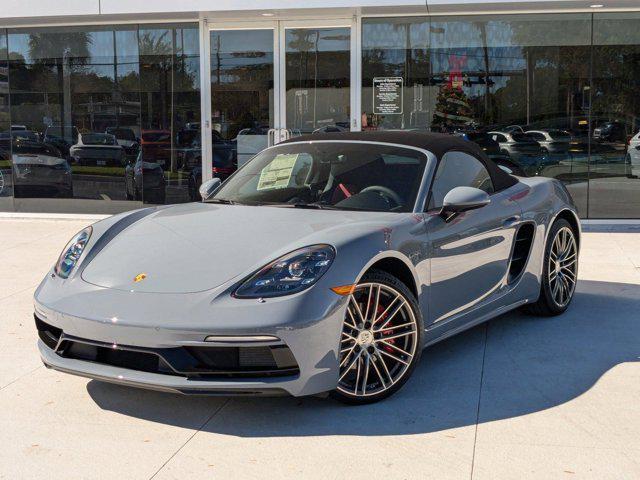 new 2025 Porsche 718 Boxster car, priced at $110,955