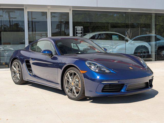 new 2025 Porsche 718 Cayman car, priced at $91,385
