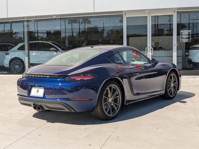new 2025 Porsche 718 Cayman car, priced at $91,385