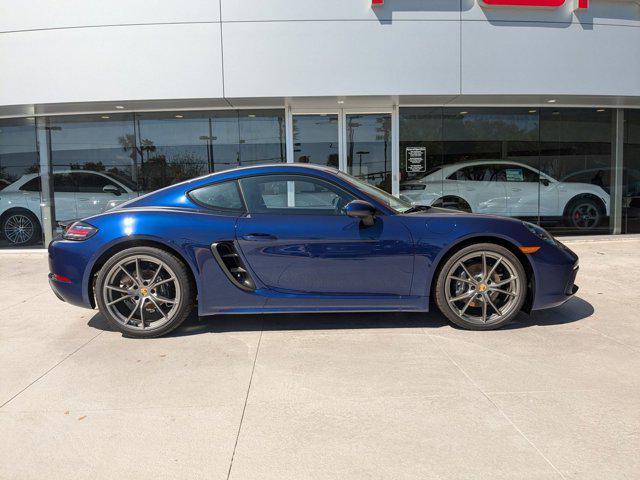 new 2025 Porsche 718 Cayman car, priced at $91,385