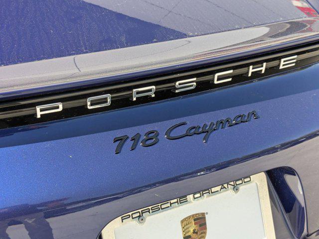 new 2025 Porsche 718 Cayman car, priced at $91,385