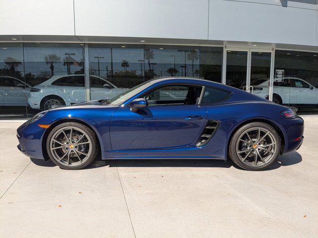 new 2025 Porsche 718 Cayman car, priced at $91,385
